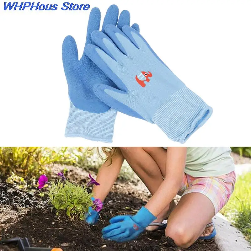 Protective gloves garden work gloves 2PCS for kids