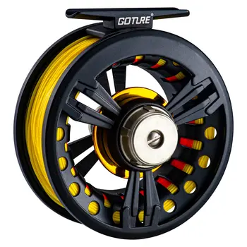 Goture Fly Fishing Reel 5/6 7/8wt Large Arbor Die Casting Fly Reel 1