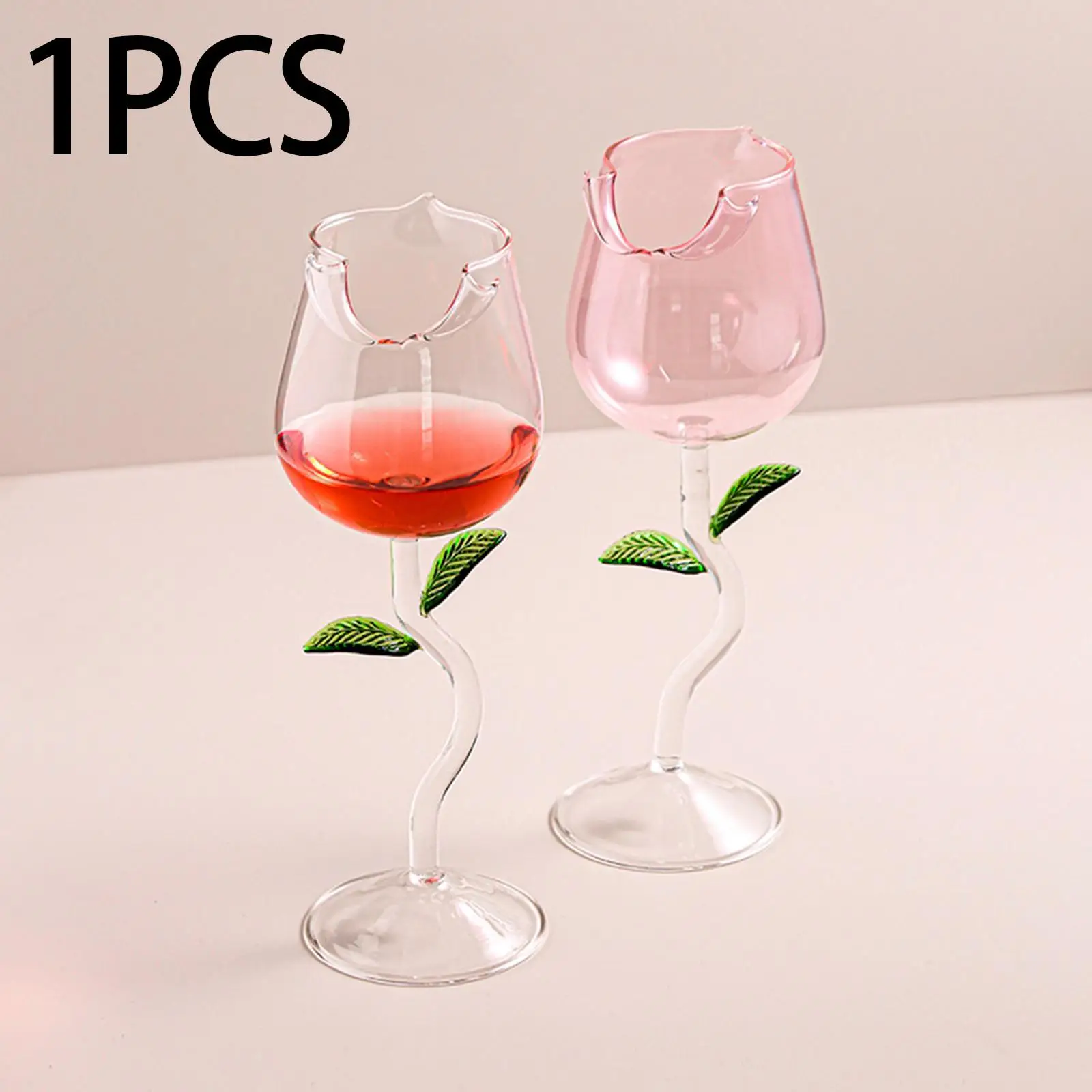 Clear Drinking Cup 280ml Creative Champagne Goblet for Birthday Celebrations Home Use Gifts Party Decoration Anniversary