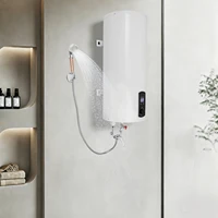 Chauffe-eau électrique 60L 2000W, réservoir avec kit de robinet de douche à main, affichage numérique de la température pour salle de bain 2