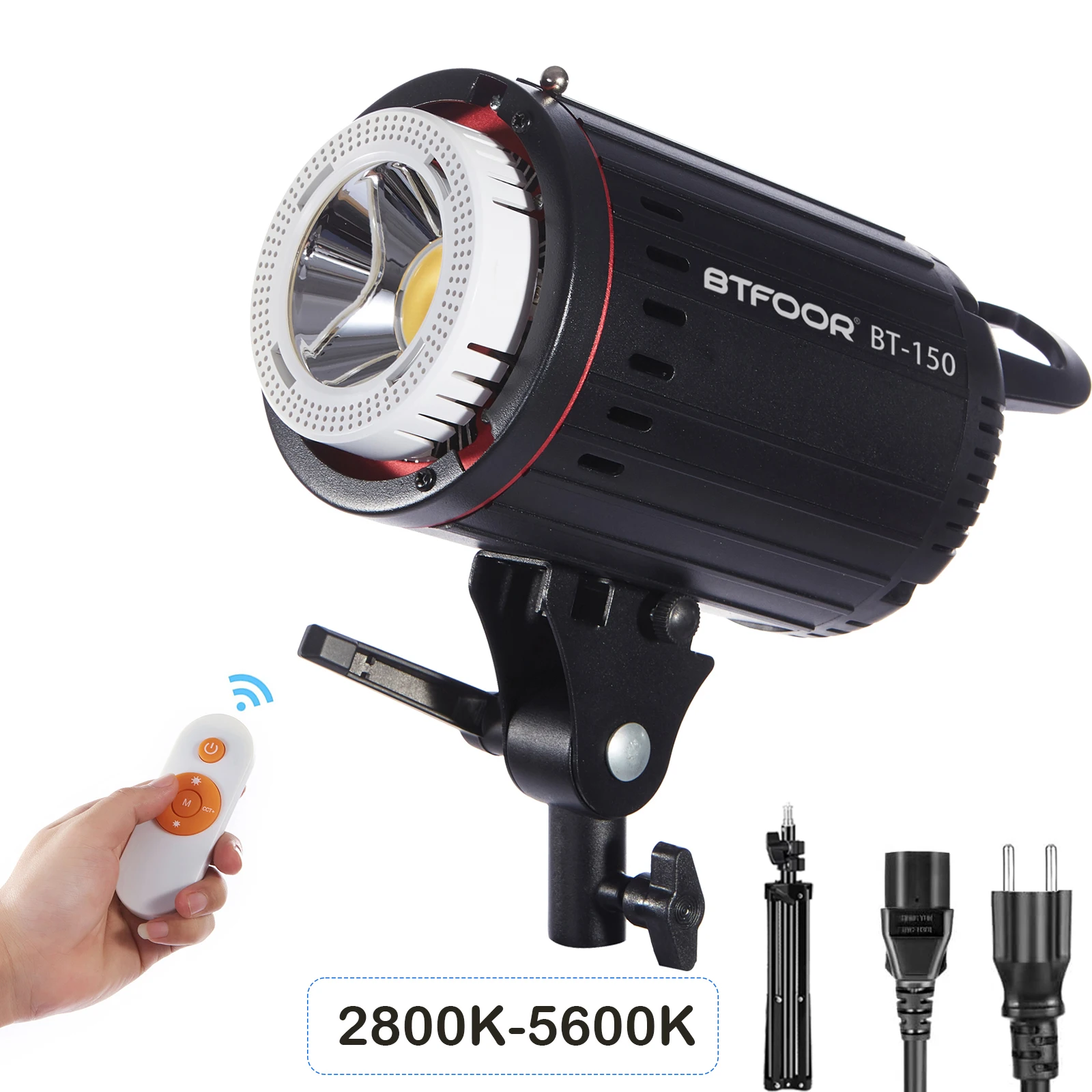 150W LED COB Video Continuous Output Light Bowens Mount Studio Fill