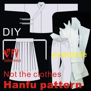 Women’s Hanfu Pajama Pattern Set 1