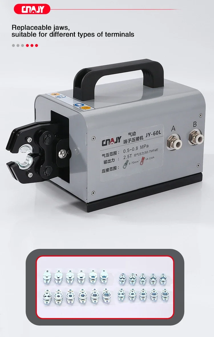 70SQMM Terminal Crimping Tool Hand Press Terminal Crimping Machine Crimping Plie