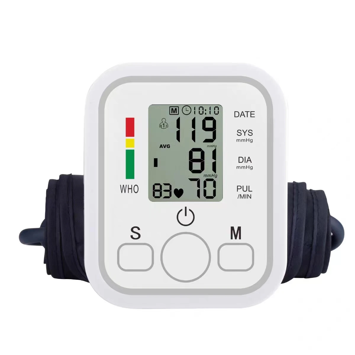 Smart Arm Blood Pressure Monitor Rechargeable Voice Playback Sphygmomanometer for Elderly Accurate Measurement blood pressure monitor blood pressure meter