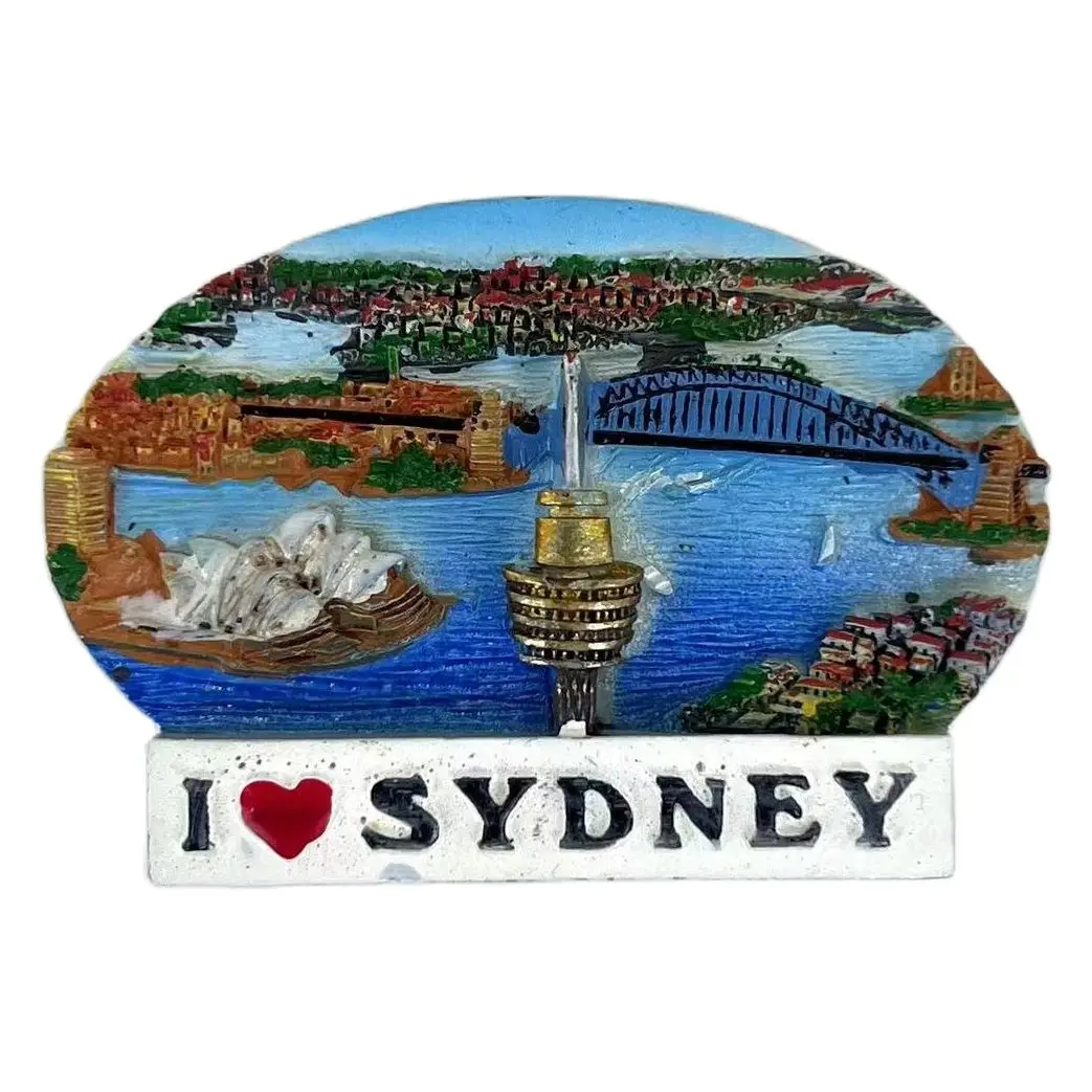 

Australia Fridge Magnet Souvenir Sydney Travel Memorial Magnetic Refrigerator Stickers Gift Home Decoration Accessories