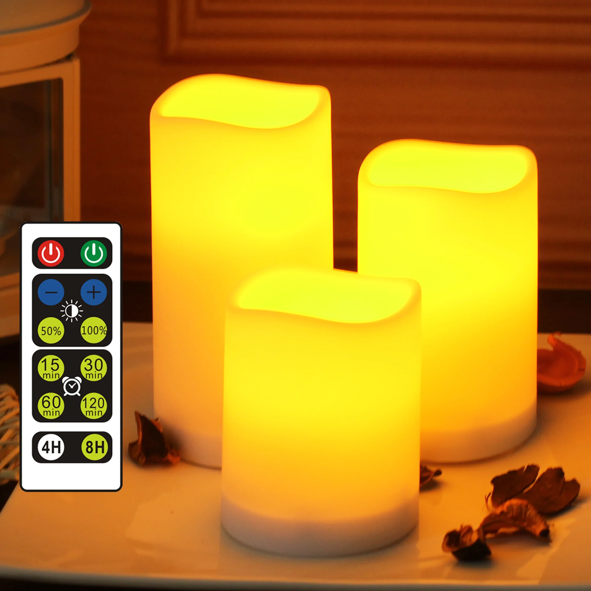 Lot De 12 Bougies Chauffe-Plat Led Avec Batterie, Bougies Votives  Électriques Sans Flamme À Led Blanc Chaud, Bougies Chauffe-[H649] -  Cdiscount Maison