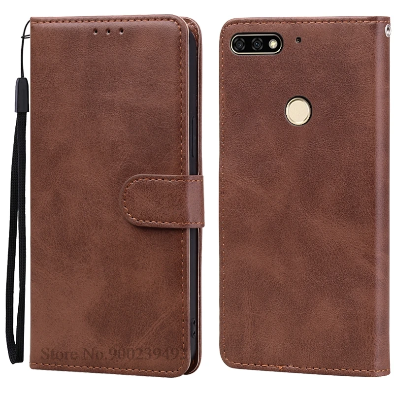 Leather Flip Wallet Phone Case - Soft TPU Cover