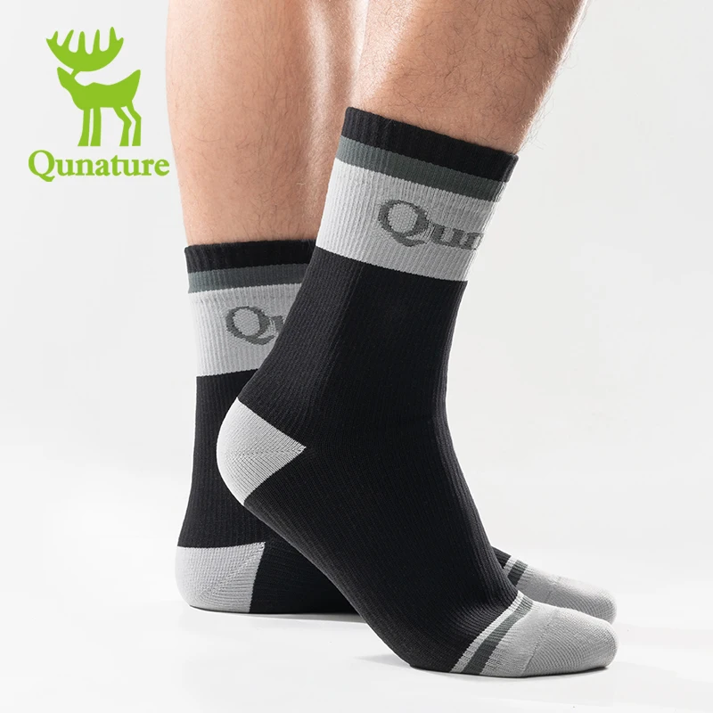 Qunature Waterproof Socks Hiking Outdoor Camping Sock Skiing Wading Winter Non-slip Riding Snow Warm Waterproof Socks thermal socks women hiking socks