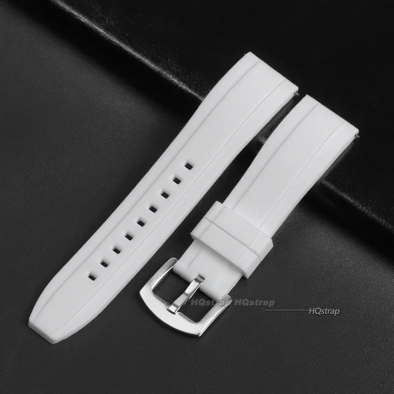 Enhanced Silicone Quick Release Sport Watch Strap - Soft Rubber Band in Vibrant Colors