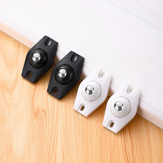 Kerekek A Bútorok Mozgatásához Kis Rozsdamentes Acél Henger -Ragasztó Caster Univerzális Görgőkerék - Image 6