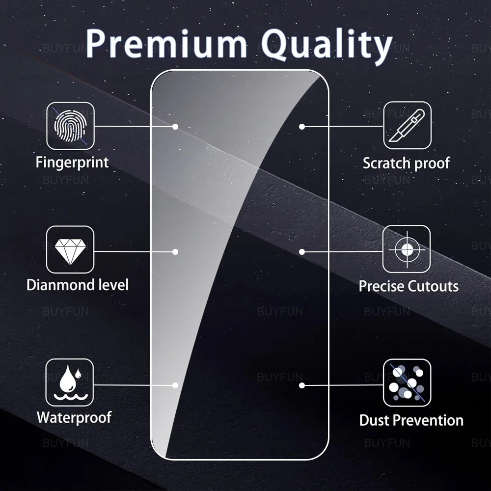 Front Glass Screen Protector for Motorola Moto G Series - Premium Tempered Film (1-5 Pack)
