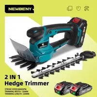 8000RPM Electric Hedge Trimmer 2IN1 Cordless Handheld Rechargeable Lawn Garden Bush Scissors Power Tools For Makita 18V Battery 1