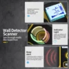 FNIRSI WD-01 Metal Detector Wall Scanner Rebar Detector for AC Firewire Cable Metal Wood Stud Find New Design Locate Holes 6