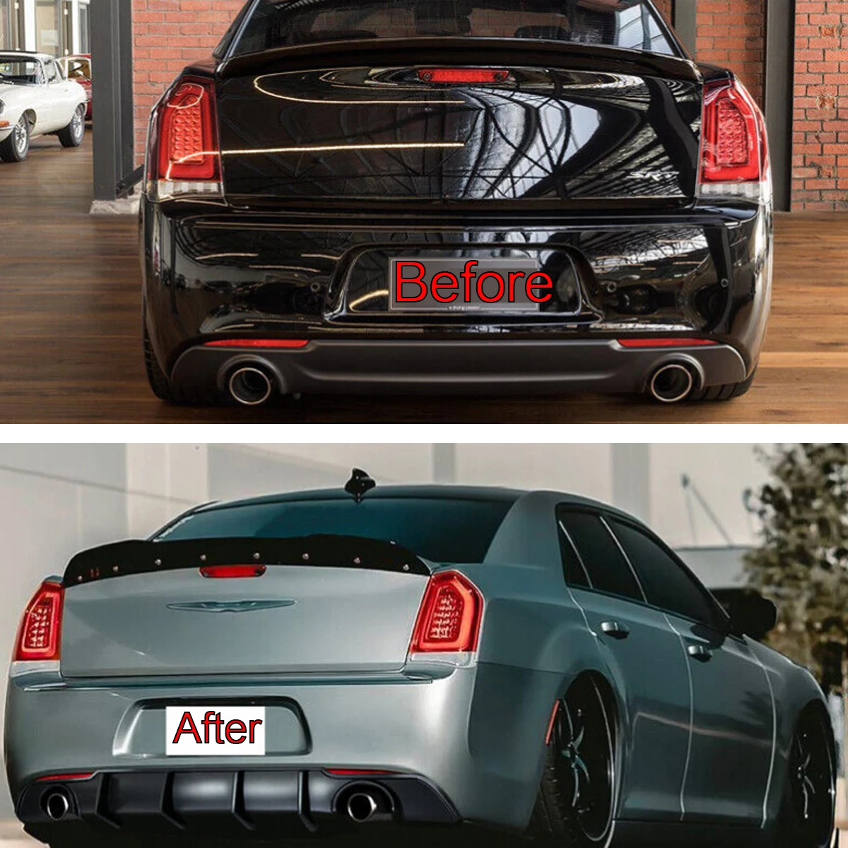 月 84 センチメートルクライスラー 300 SRT8 300C 車のリア