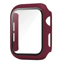 Premium Glass Screen Protector with Protective Cover for Series 1 2 3 42MM (18 wine red)