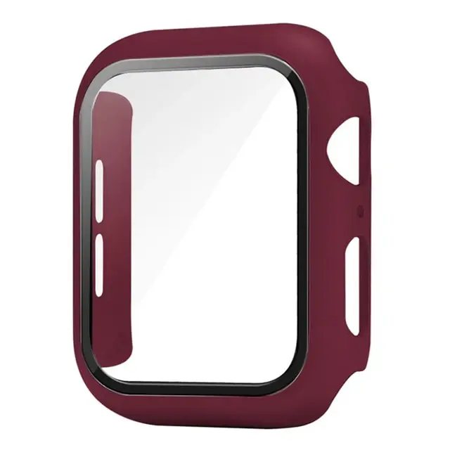 Glass+Cover For Apple Watch case 10 9 8 7 6 SE 5 iWatch Accessorie Screen Protector iWatch series 46mm 44mm 40mm 41 45mm 38 42mm - Image 7