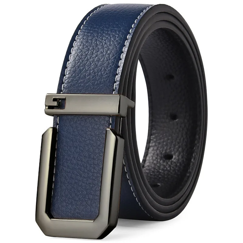 Sleek Unisex Fashion Belt with Silver Buckle – Premium Quality for Casual and Professional Wear