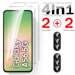 Enhanced Protective Glass Screen and Camera Lens Protectors - 4 - in - 1 Pack - Samsung A16 5G (2In1 1Front 1Lens)