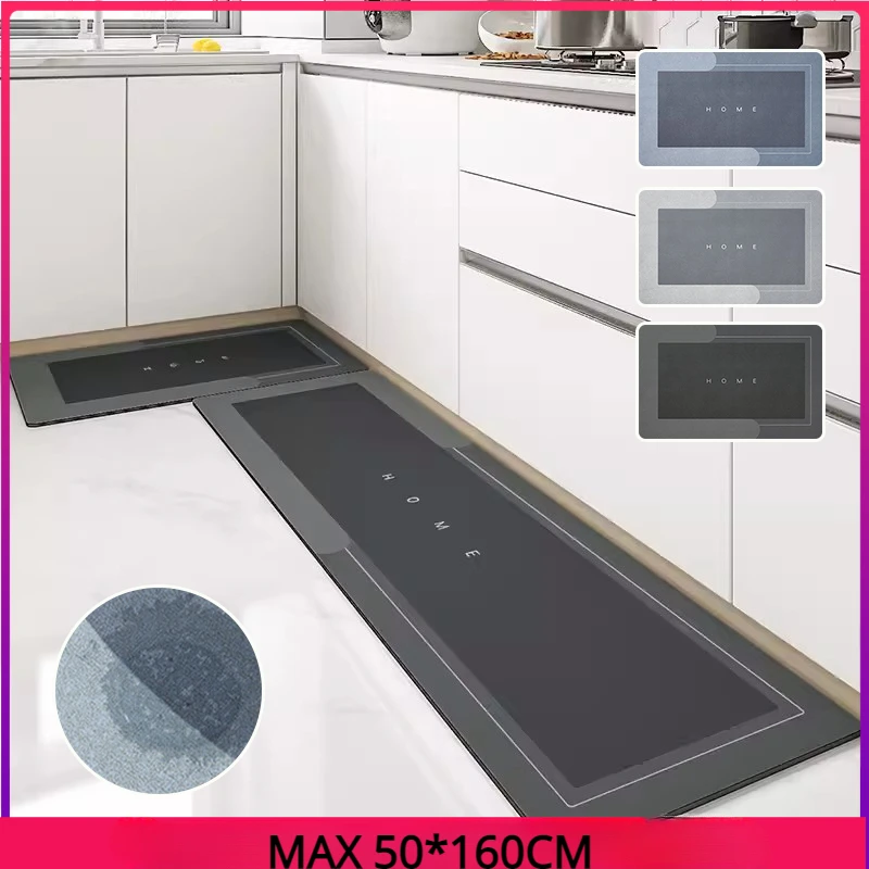 Alfombra de cocina de estilo nórdico Simple, tapete de piso, Alfombra de  sujeción de casa, Alfombra de puerta de tira larga, decoración moderna para  el hogar - AliExpress