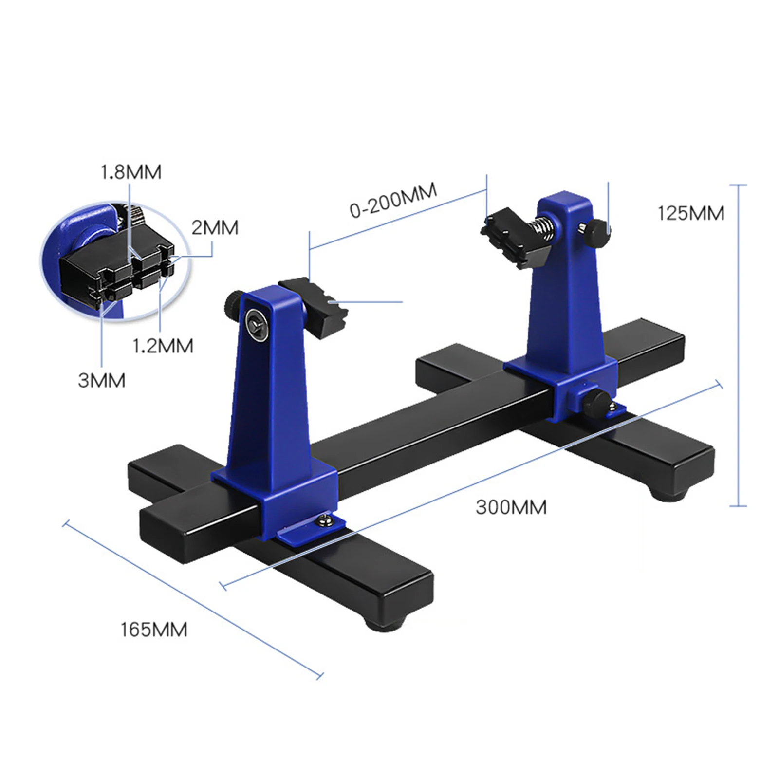 Cuque étau Rotatif Mini étau De Serrage Rotatif à 360 ° Réglable 70mm