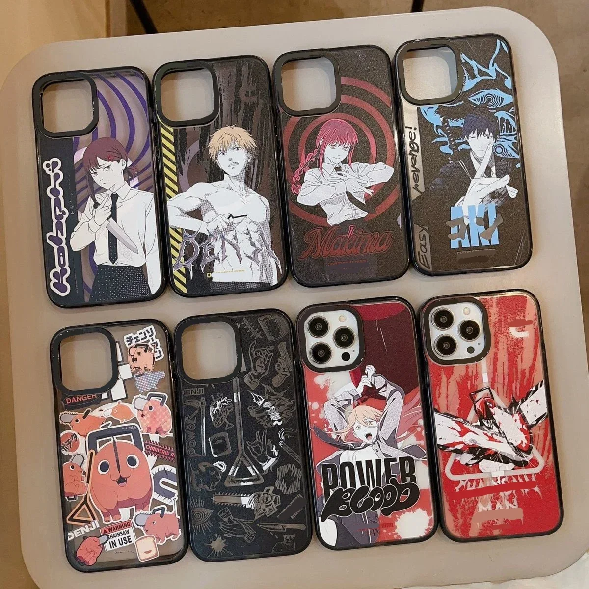 

Magsafe Acrylic Anime Chainsaw Phone Case Cover for IPhone 11 12 13 14 15 Pro Max Case for IPhone 15 Pro Max