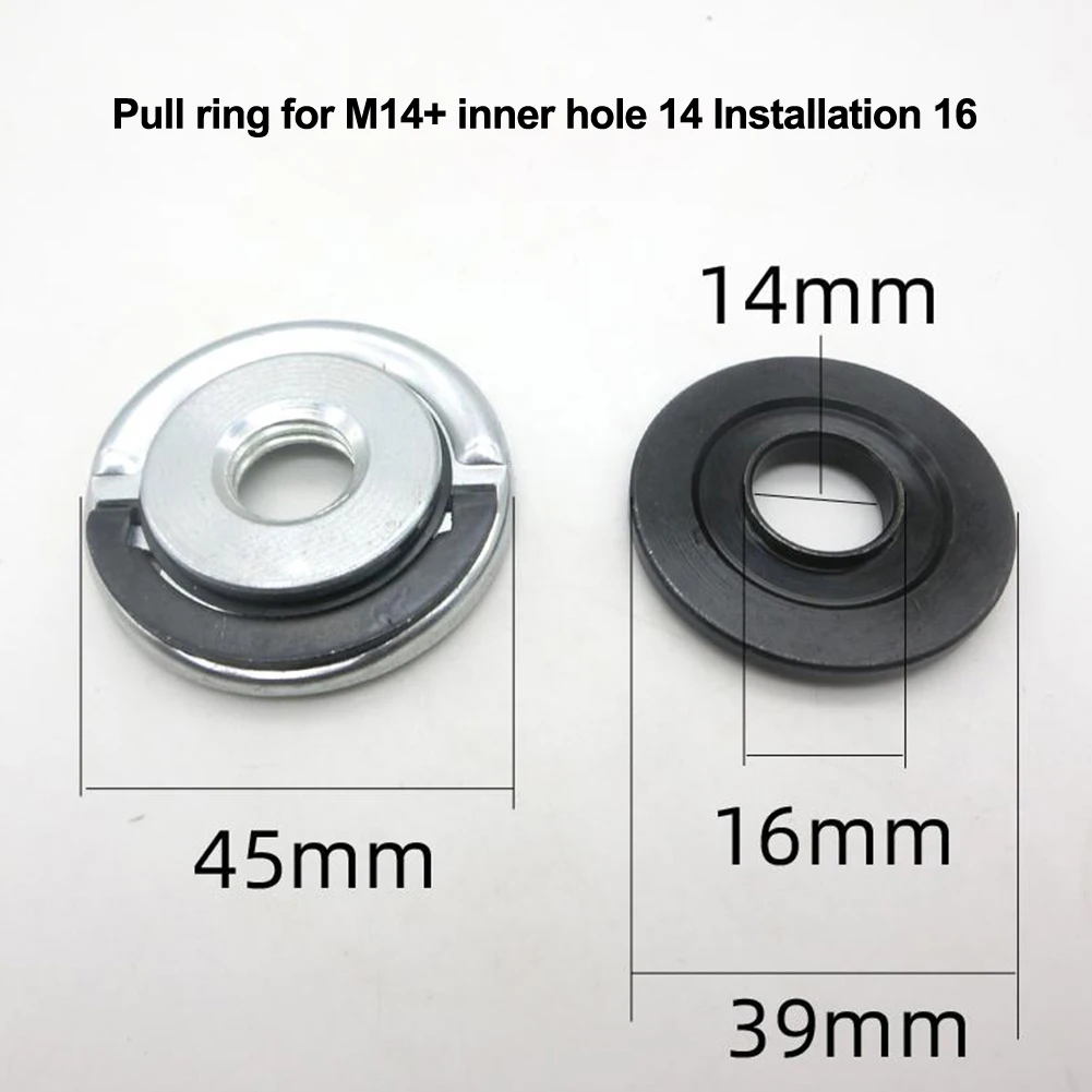 Für M14 Quick Release Selbstsichernde Schleifer Drücken Platte Winkel Grinder Flansch Mutter Power Chuck Set Ersatz Spann Werkzeug – Detail 7