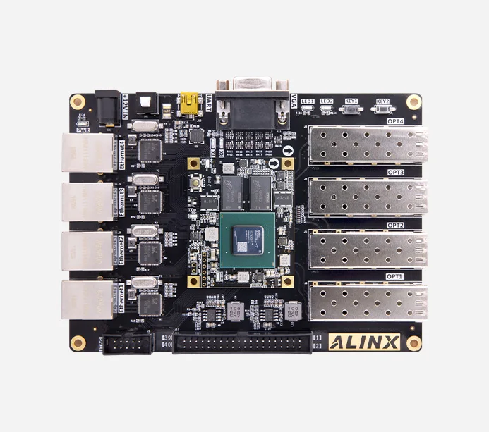 XILINX Artix7 SFP FPGA  , XC7A200T ALINX AX7201  