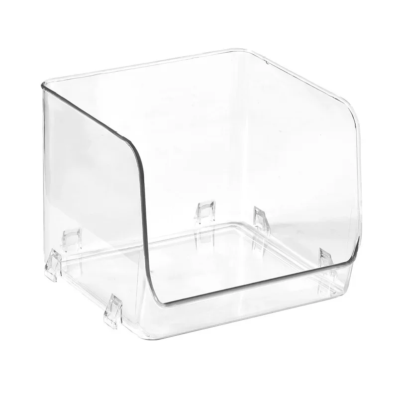 Desktop Makeup Organizer Emulsions Mask Storage Shelf Stackable Transparent Acrylic Cosmetics Rack Bedroom Sundries Container 6