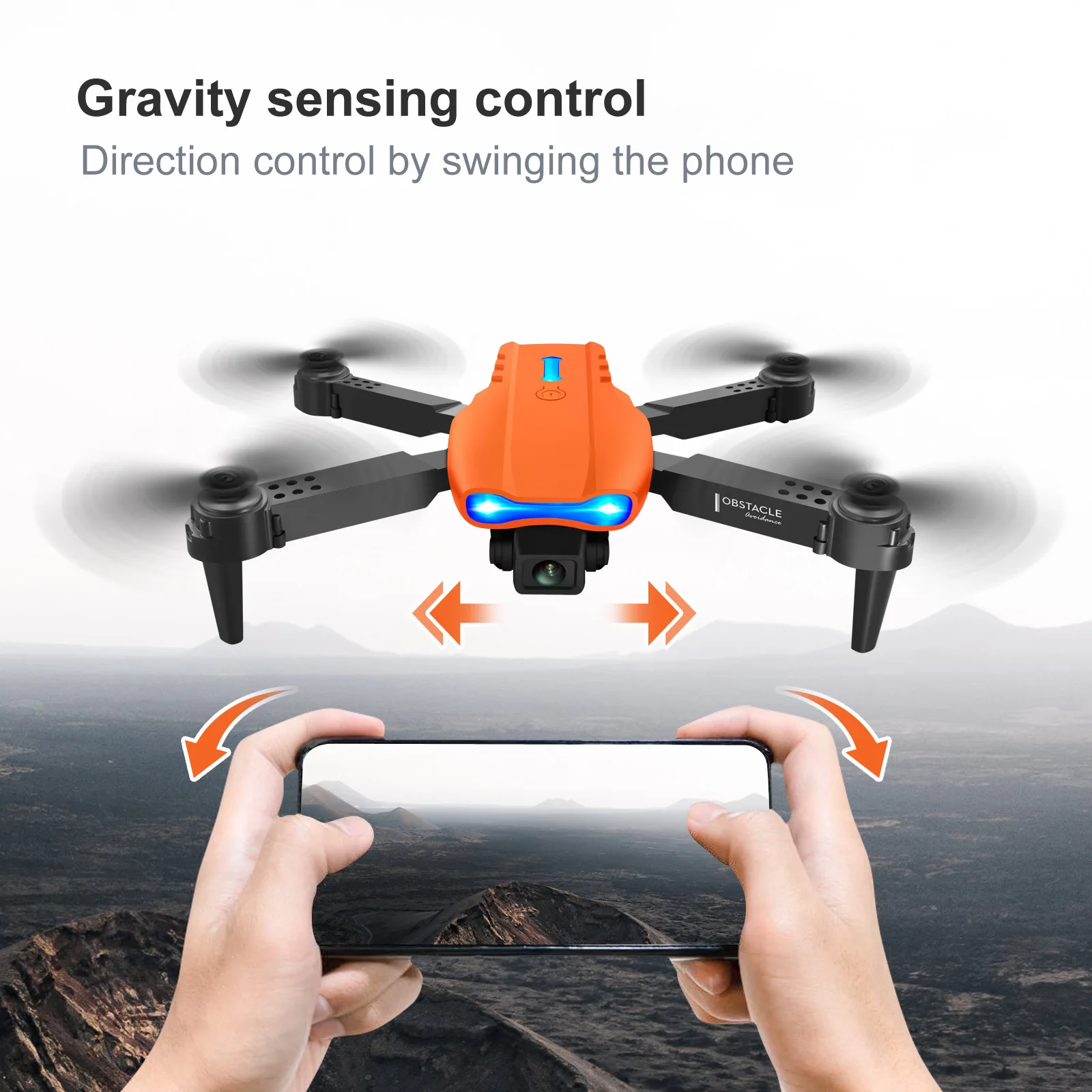 Drone de Transport Protection Orange avec Caméra HD