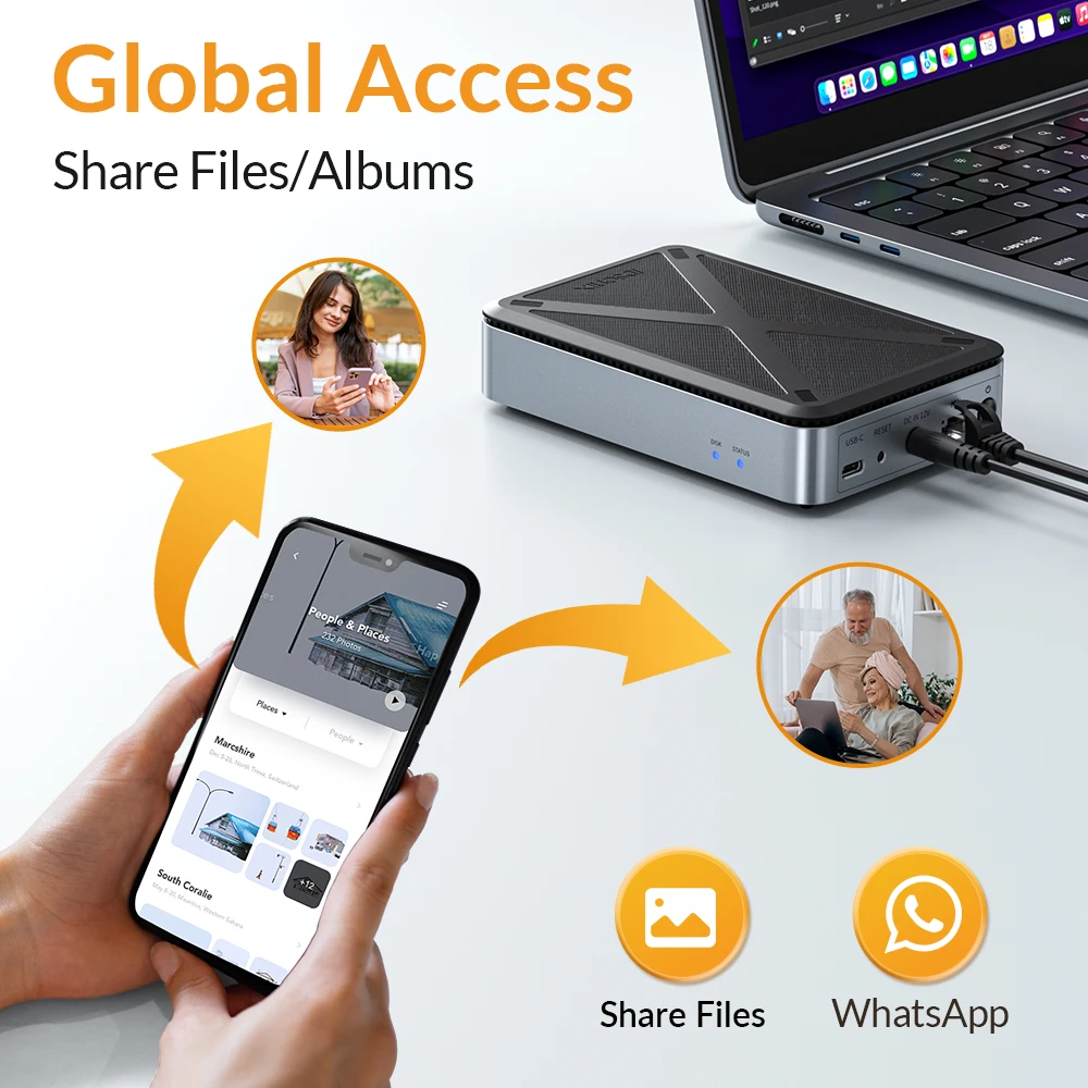 iDsonix ID25 パーソナルクラウドストレージ iDsonix ID25 パーソナルクラウドストレージ