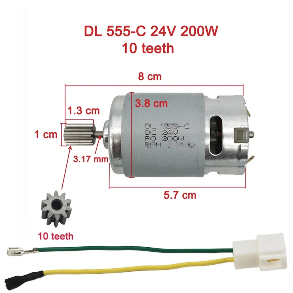 Parte para Crianças, Motores para Carro, RS550,