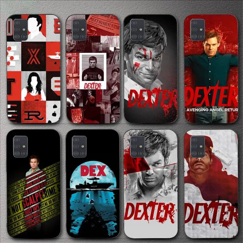 Tv Show Custodia Per Telefono Dexter Morgan Per Samsung Galaxy S10 S20 S21 Note10 20Plus Ultra Shell