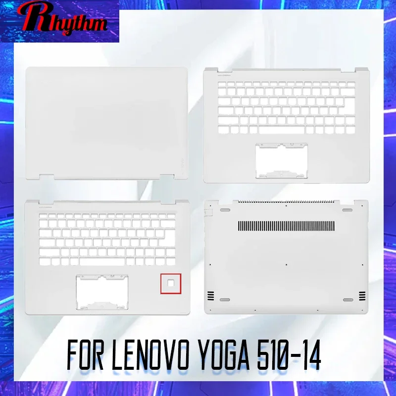 

NEW Laptop Case For Lenovo YOGA 510-14 510-14ISK FLEX4-14 Flex 4-1470 Series LCD Back Cover/Palmrest/Bottom Case Cover White