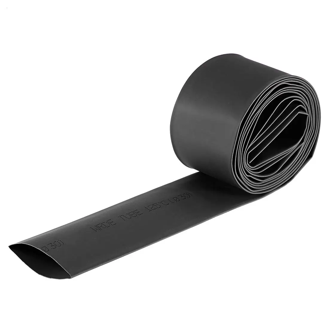 

Keszoox Heat Shrink Tubing, 30mm Dia 50mm Flat Width 2:1 Ratio Shrinkable Tube Cable Sleeve 2m - Black