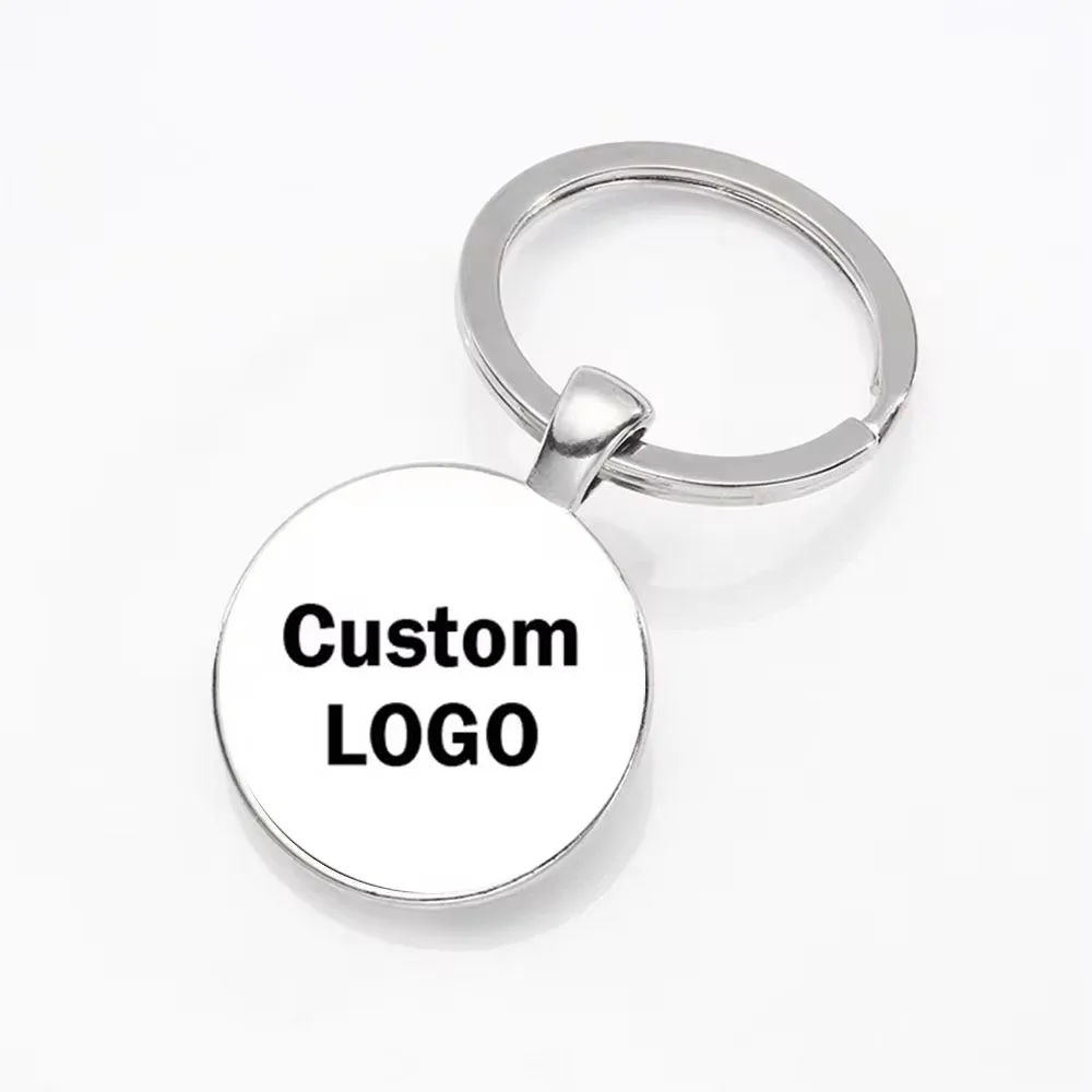 Custom logo keychai， Customized photos, family portrait photos