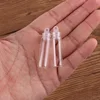 Lots 300 pieces 1ml 2ml Mini Glass Bottles with Plastic Stopper Spice Bottles Jars DIY Craft 5