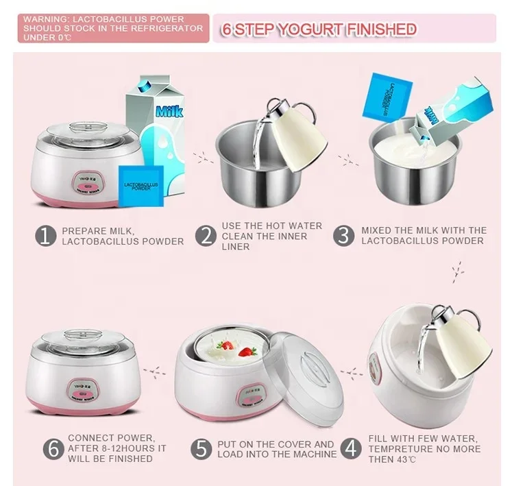 Hot Style Cheap Home Use Electric Yogurt DIY Maker