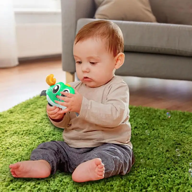 Crawling Crab Sensory Toy Cute Crawling Crab Baby Toy Interactive Walking Dancing Toy Infant Fun Birthday Gift Entertainment For 5