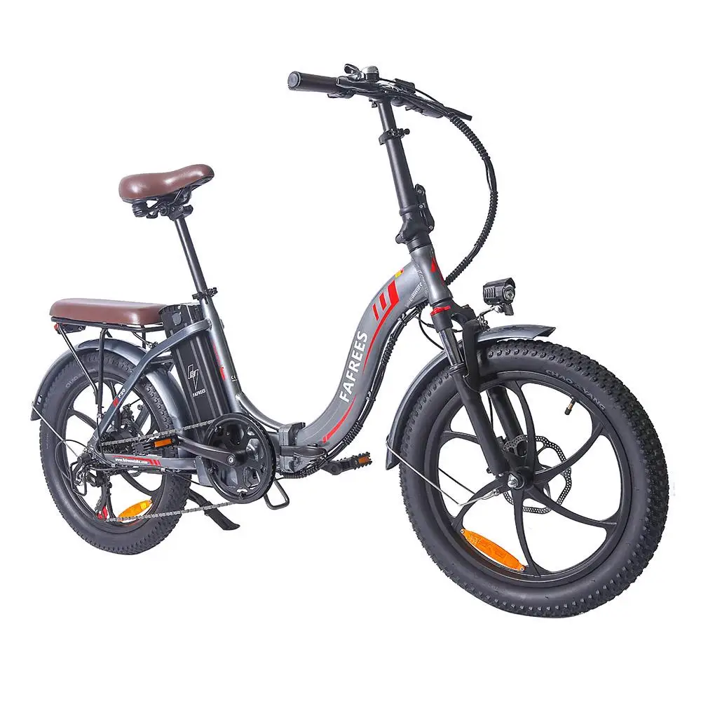 Fafrees F20 Pro City E-Bike, Bicicletta Pieghevole Da 20 Pollici, 250 W 36 V 18 Ah, Velocità Massima 25 Km/H, Intervallo Modalità Elettrica 70-90 Km, 