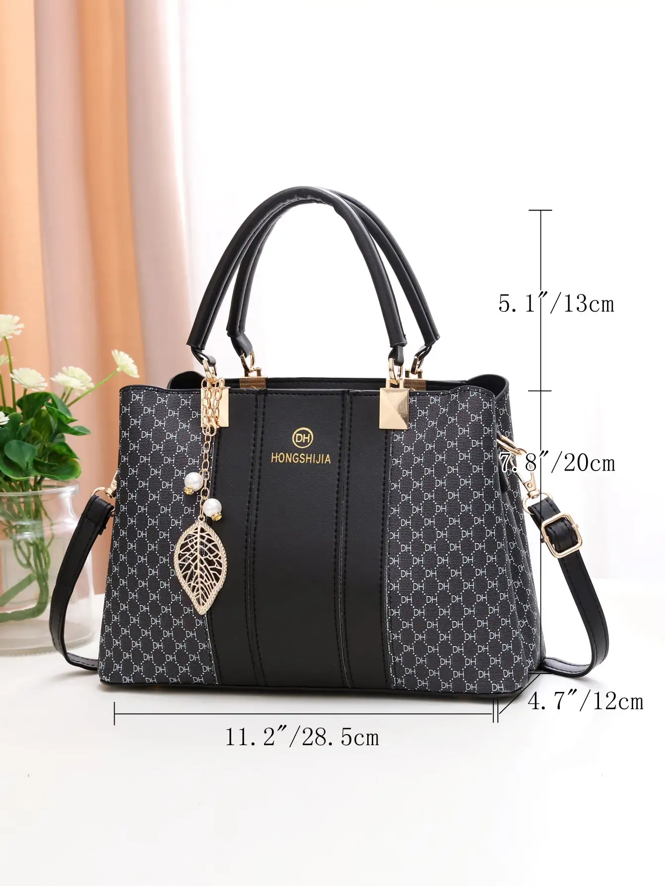 حقيبة الأم النسائية المتطورة والأنيقة بتصميم كتف و...