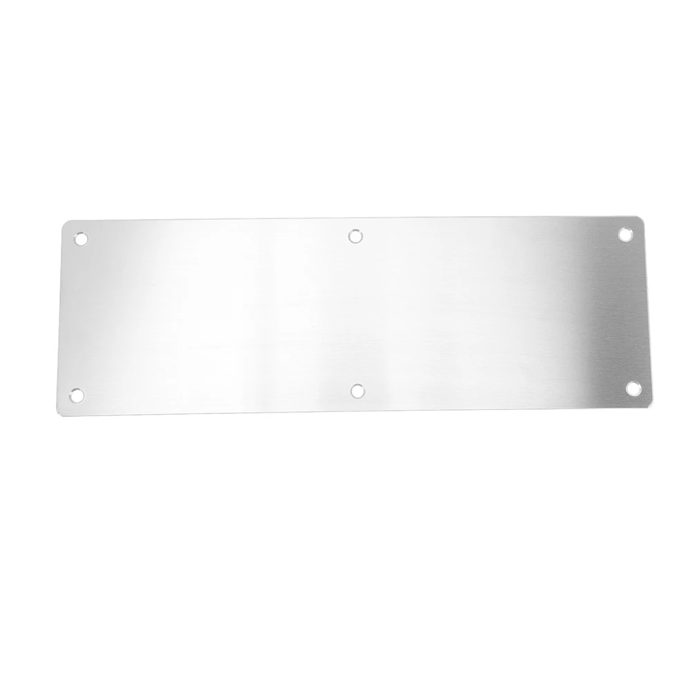 Stainless Steel Door Kick Plate for Interior or Exterior acrylic sign plaques