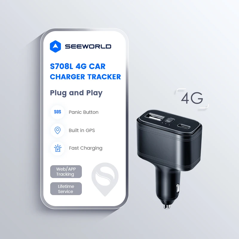CarChargerwithGPSTracking4GHiddenGPSTrackerDeviceDualUSB