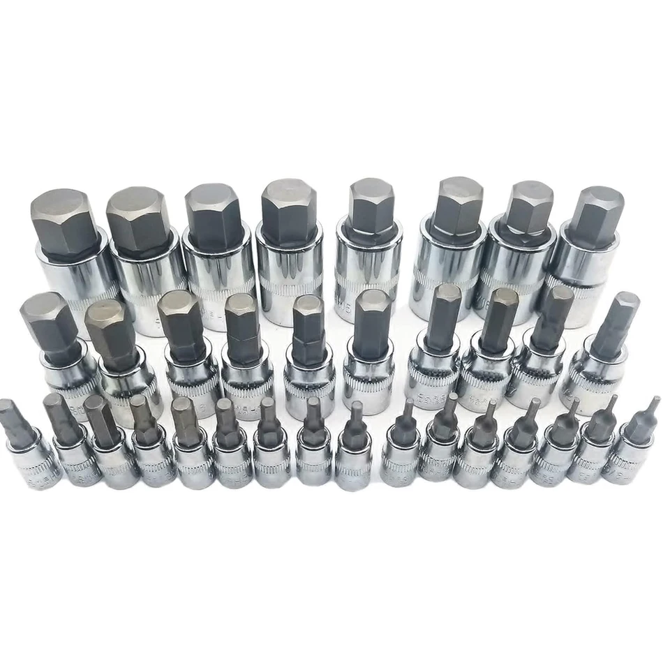 Mulwark Juego De 20 Llaves Allen Hexagonales Extralargas De 3