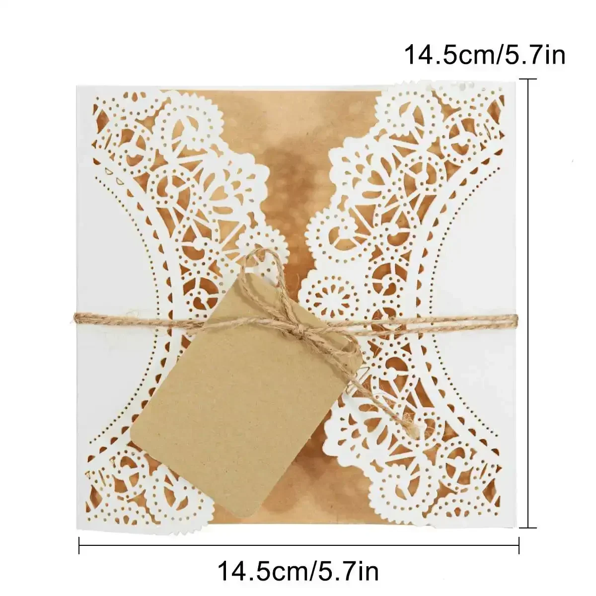 Wedding Invitations Cards Tags 10/30/50Pcs/set Vintage Bridal Gift Greeting Card Event Party Birthday Supplies greeting cards,wedding invitations