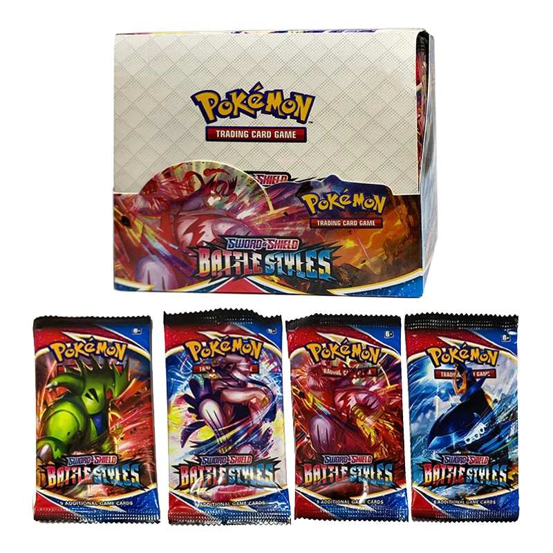 360-324Pcs Pokemon Cards Box TCG Sun Moon Evolutions Pokemon Booster Shinny Card