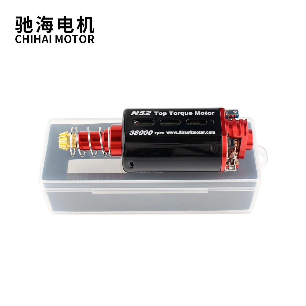 CHF-480WA-8014T N52 Nd-Fe-B 14TPA 38000RPM 고속 AEG 모터 Ver.2 기어 박스 모터, 사냥 액세서리용 장축