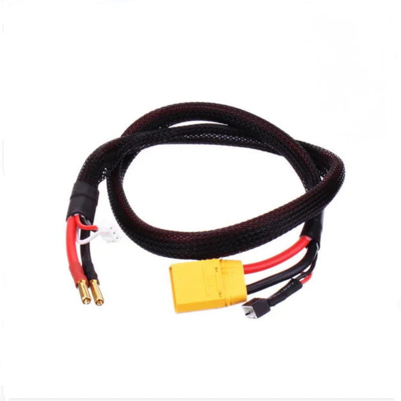 XH 배터리 충전 케이블 와이어 하네스, XT60 딘, XT90H TRX EC3 EC5 LiPo 충전 리드, 2s W, 4.0mm, 12awg, 610mm