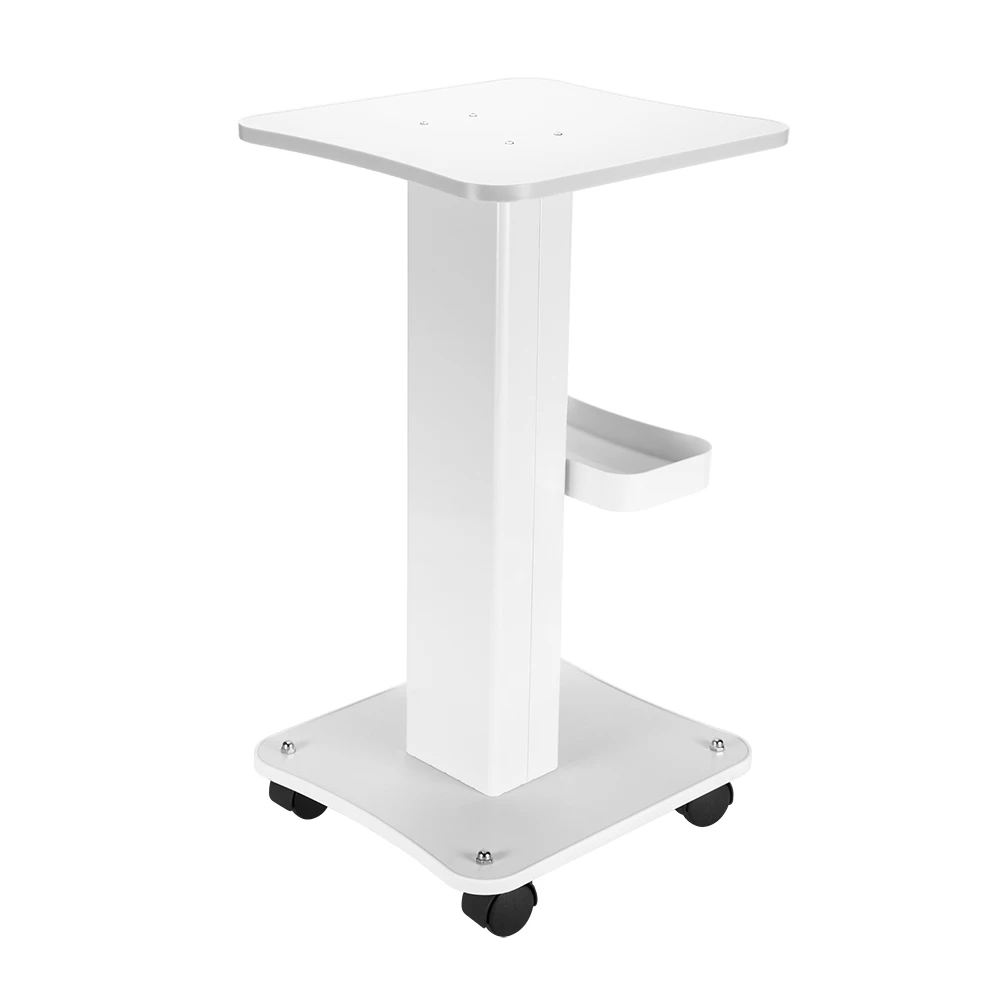 معدات التجميل طبقة مزدوجة تخزين الرف المتداول عجلة صالون تجميل عربة عربة منزلية أدوات العناية بالبشرة الوجه