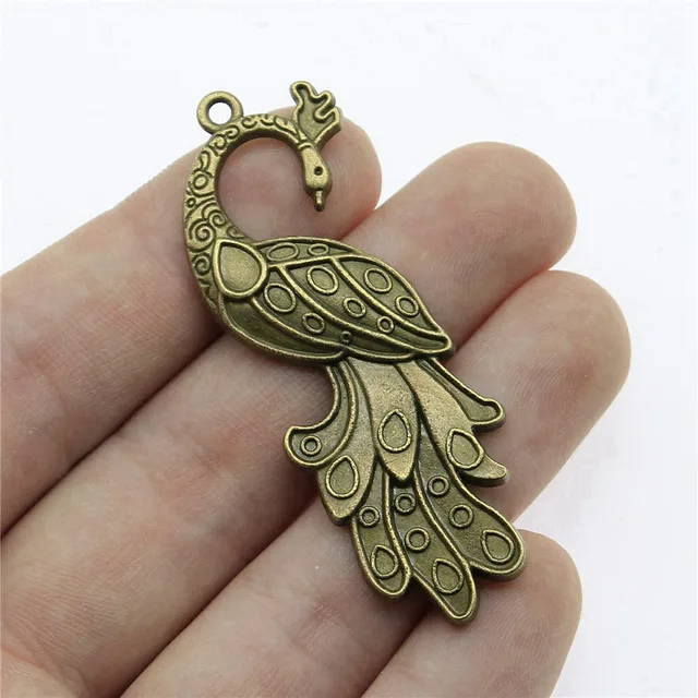 Peacock Charms 1