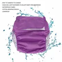 Waterproof Diapers Washable Reusable Adult Elderly Cloth Diapers Panties Pocket Nappies for Elderly Disabled 2
